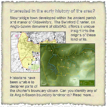 The Swinford Charter. Can you identify any of its tenth-century boundary landmarks? Click here to read more.